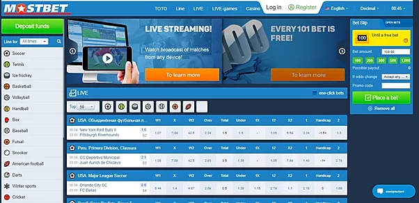 mostbet ставки
